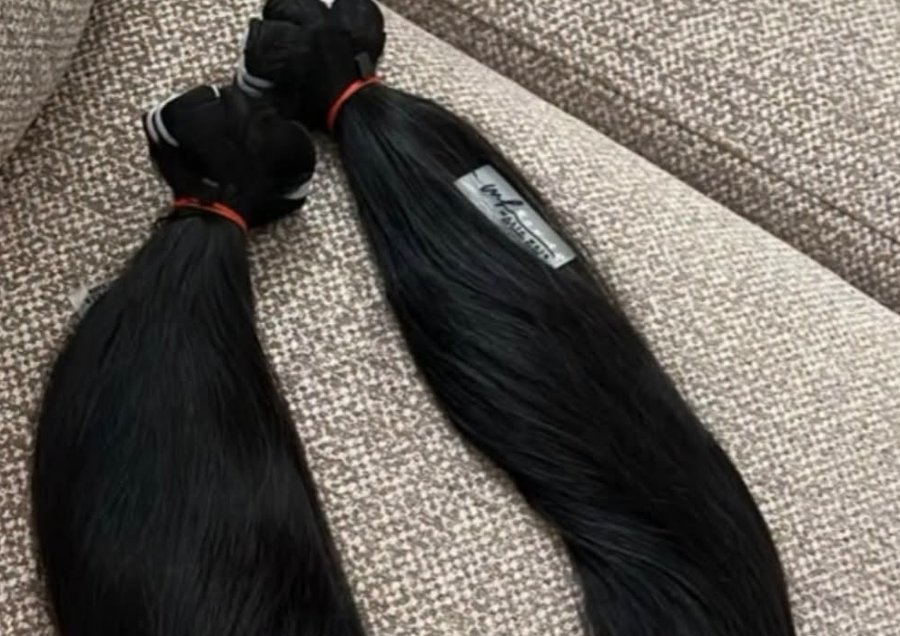Mèches raw lisses en bundles — MALIA HAIR